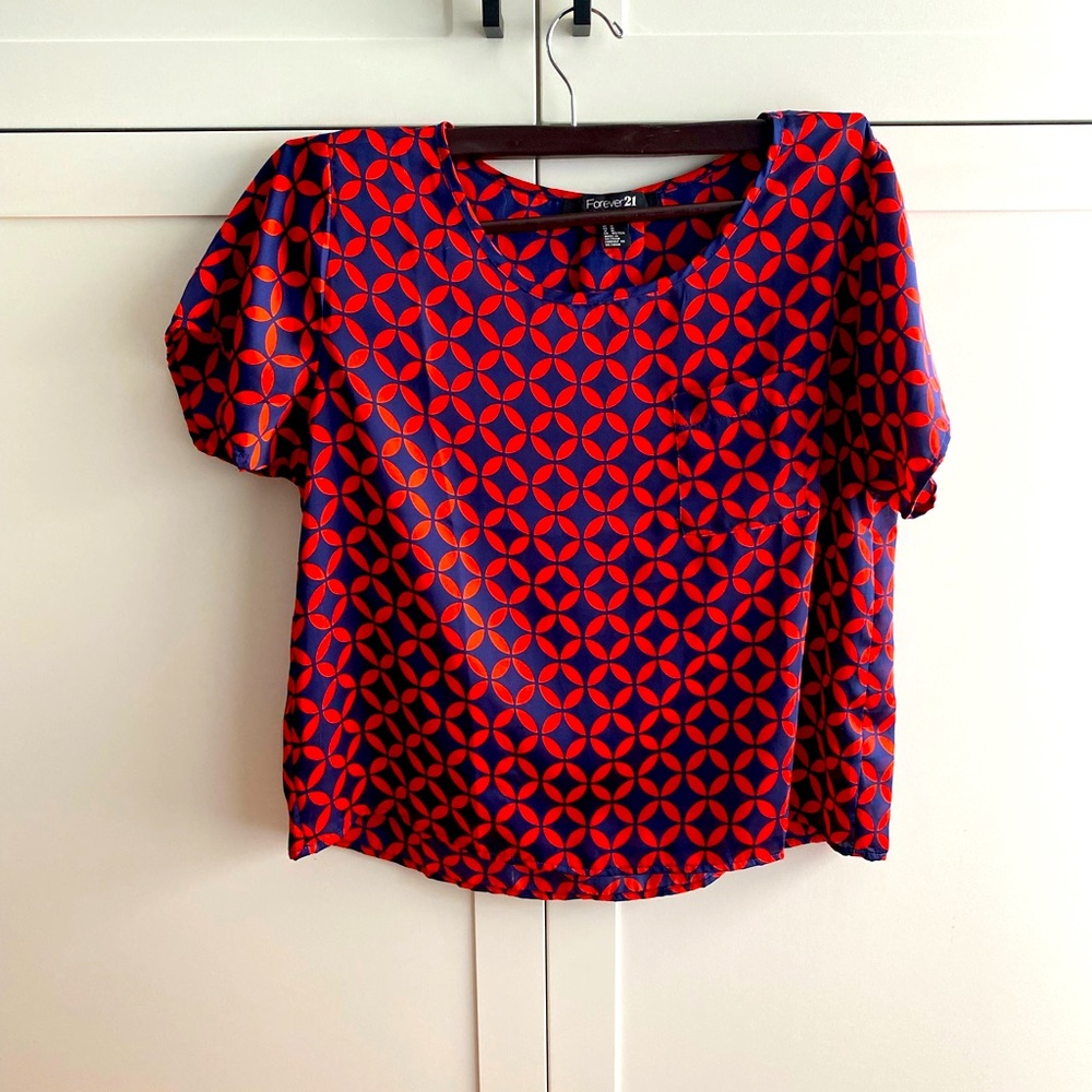 Short sleeve blouse